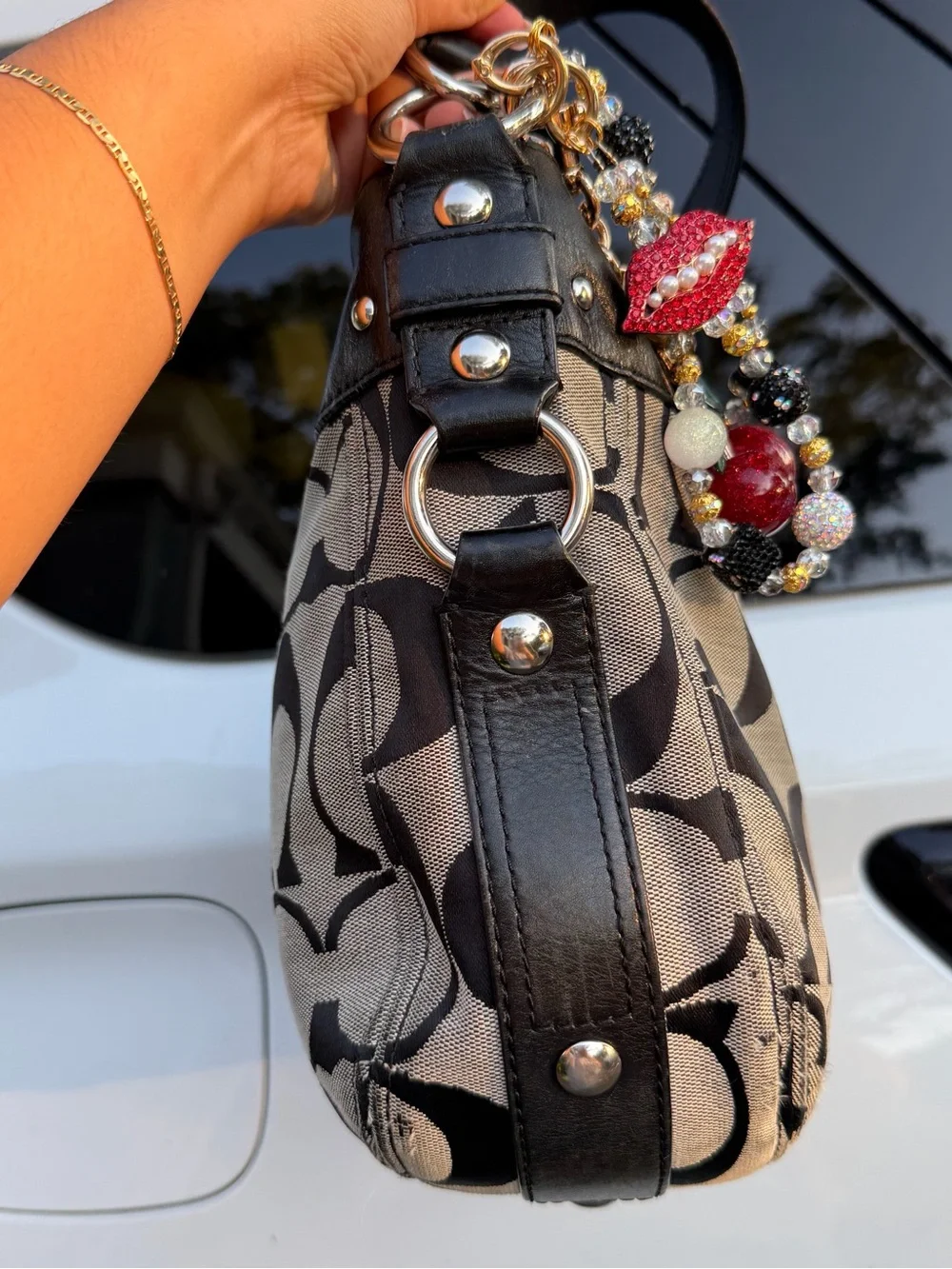 Mini Coach Signature Shoulder & Crossbody Bag 🖤✨
